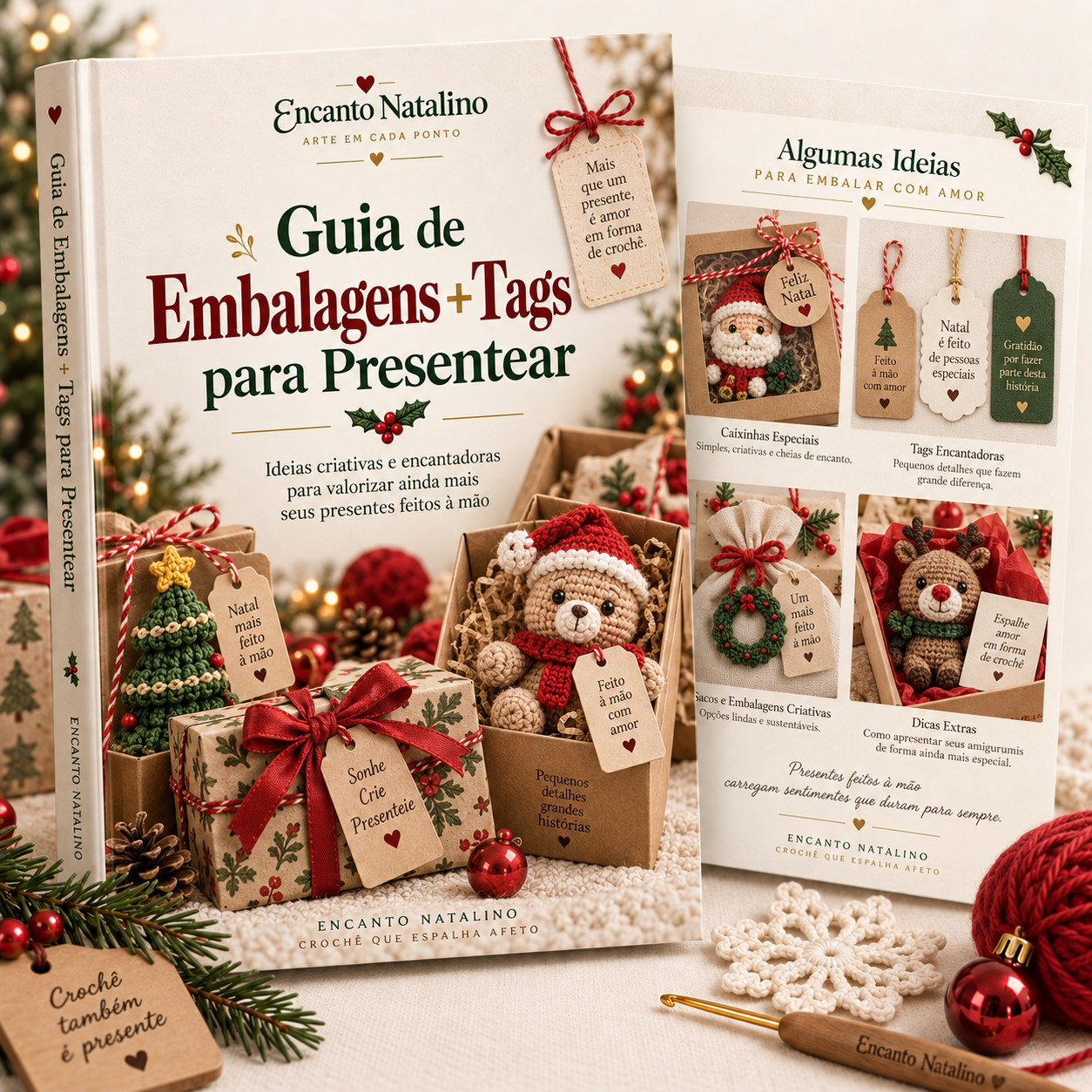 Guia de Embalagens + Tags para Presentear